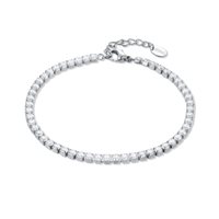 Bracelet Brand Man Tennis Uomo in Steel Zircone 14BR044W-L - 14BR044W-L